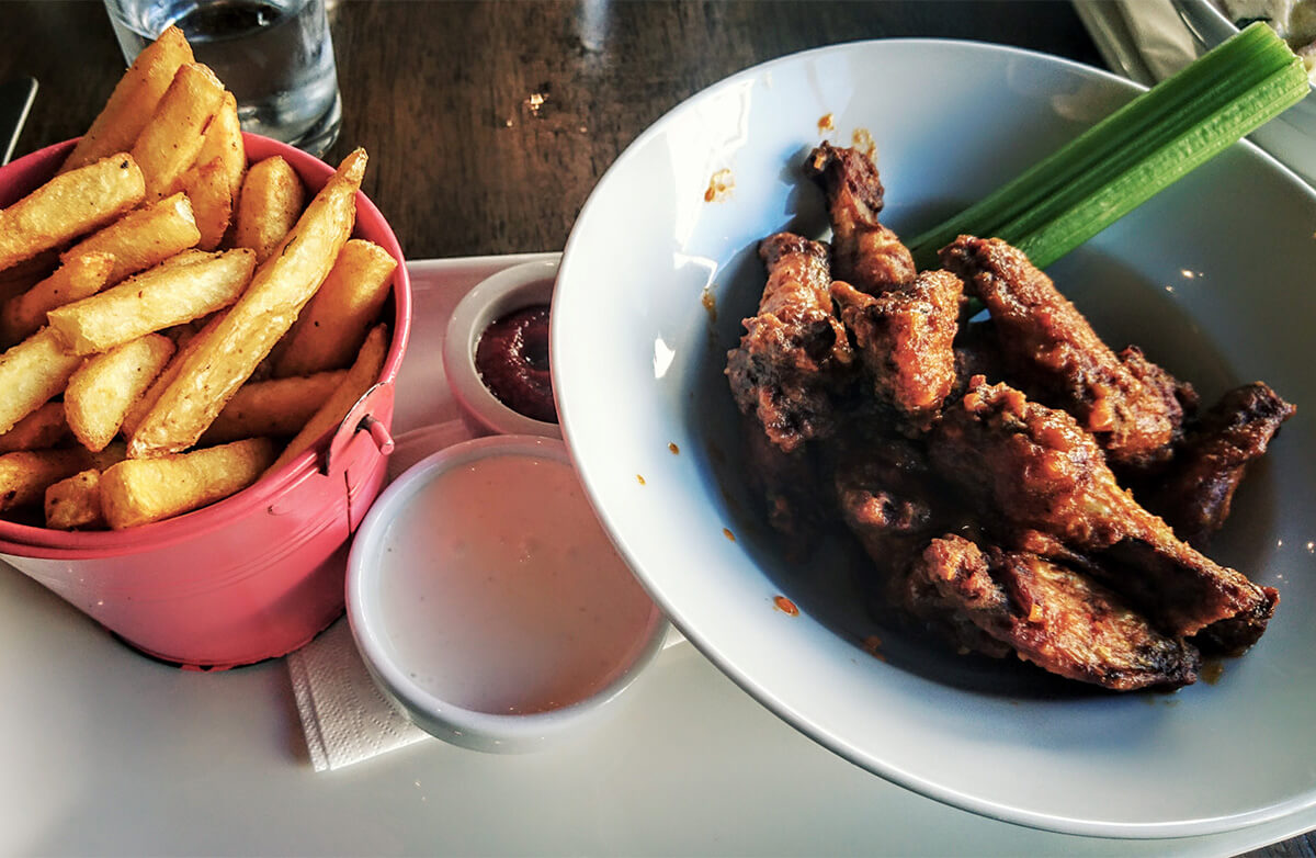 Double Rodeo Wings - Rage Restaurant, Blackrock. - Photo Craft Digital